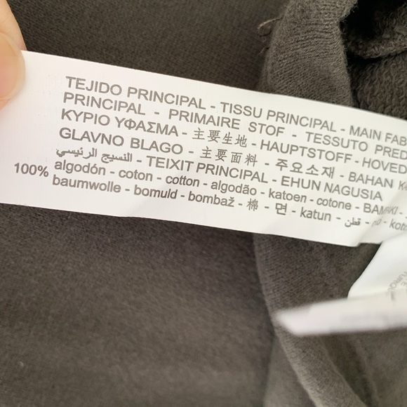 Zara Trafaluc Army Green Camo Pocket Sweatshirt Dress - Picture 12 of 13